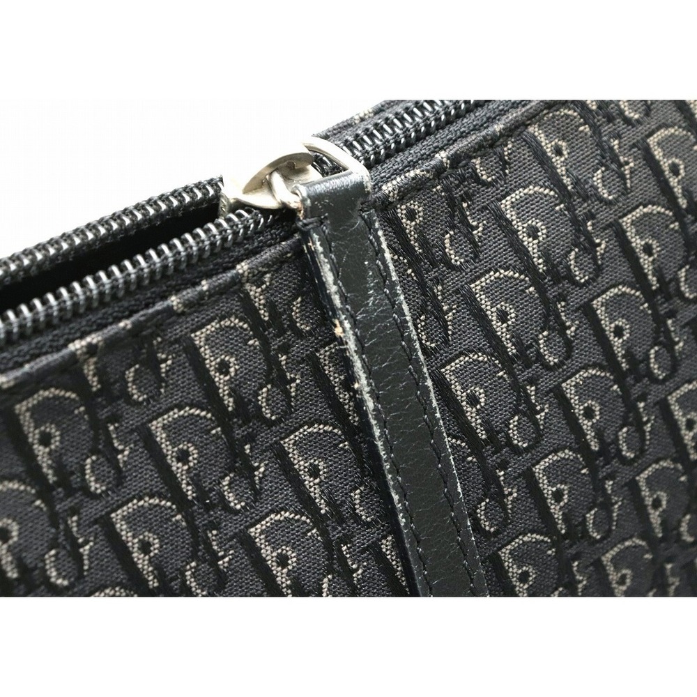 Dior Messenger Black Shoulder Gray Christian Leat… - image 6